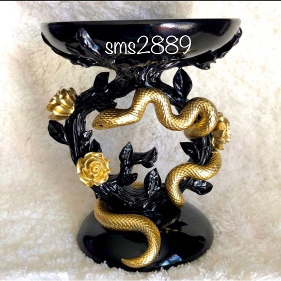 Bath & Body Works Other - Bath and Body Works Snake Candle Holder Pedestal